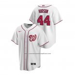Camiseta Beisbol Hombre Washington Nationals Daniel Hudson Replica Primera Blanco