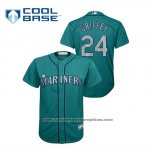 Camiseta Beisbol Nino Seattle Mariners Ken Griffey Jr. Cool Base Replica Verde