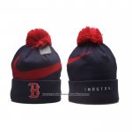 Gorro Beanie Boston Red Sox Nike Swoosh Peak Azul Marino