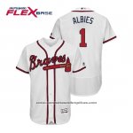 Camiseta Beisbol Hombre Atlanta Braves Ozzie Albies Flex Base Autentico Collezione Primera 2019 Blanco Camiseta Beisbol Hombre Atlanta Braves Ozzie Albies Flex Base Autentico Collezione Primera 2019 Blanco