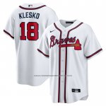 Camiseta Beisbol Hombre Atlanta Braves Ryan Klesko Primera Retired Replica Blanco