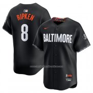 Camiseta Beisbol Hombre Baltimore Orioles Cal Ripken Jr 2025 City Connect Limited Negro