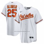 Camiseta Beisbol Hombre Baltimore Orioles Pete Alonso Primera Replica Blanco