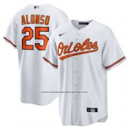 Camiseta Beisbol Hombre Baltimore Orioles Pete Alonso Primera Replica Blanco