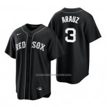 Camiseta Beisbol Hombre Boston Red Sox Jonathan Arauz Replica 2021 Negro