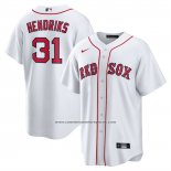 Camiseta Beisbol Hombre Boston Red Sox Liam Hendriks Primera Replica Blanco