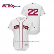 Camiseta Beisbol Hombre Boston Red Sox Rick Porcello Flex Base Blanco