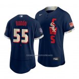Camiseta Beisbol Hombre Chicago White Sox Carlos Rodon 2021 All Star Autentico Azul