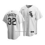 Camiseta Beisbol Hombre Chicago White Sox Gavin Sheets Replica Blanco