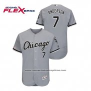 Camiseta Beisbol Hombre Chicago White Sox Tim Anderson Flex Base Gris