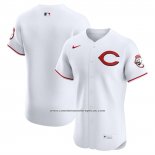 Camiseta Beisbol Hombre Cincinnati Reds Alternate 2 Elite Blanco