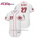 Camiseta Beisbol Hombre Cincinnati Reds Matt Kemp Primera Flex Base Blanco