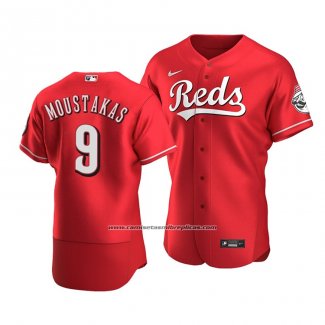 Camiseta Beisbol Hombre Cincinnati Reds Mike Moustakas Alterno Autentico Rojo