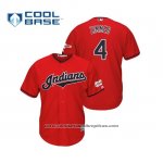Camiseta Beisbol Hombre Cleveland Indians Bradley Zimmer 2019 All Star Patch Cool Base Rojo Camiseta Beisbol Hombre Cleveland Indians Bradley Zimmer 2019 All Star Patch Cool Base Rojo