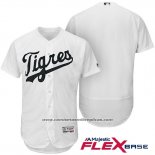 Camiseta Beisbol Hombre Detroit Tigers Blanco Hispanic Heritage Flex Base