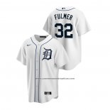 Camiseta Beisbol Hombre Detroit Tigers Michael Fulmer Replica Primera Blanco