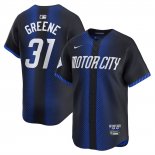 Camiseta Beisbol Hombre Detroit Tigers Riley Greene Ciudad Conectada Limited Azul