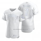 Camiseta Beisbol Hombre Houston Astros Craig Biggio Award Collection Retired Number Blanco