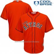 Camiseta Beisbol Hombre Houston Astros Naranja Autentico Cool Base