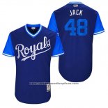 Camiseta Beisbol Hombre Kansas City Royals 2017 Little League World Series Joakim Soria Azul