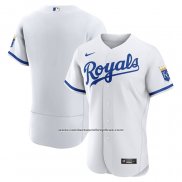 Camiseta Beisbol Hombre Kansas City Royals 2022 Primera Autentico Blanco