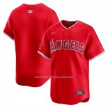 Camiseta Beisbol Hombre Los Angeles Angels Alterno Limited Rojo1