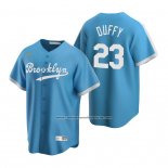 Camiseta Beisbol Hombre Los Angeles Dodgers Danny Duffy Brooklyn Cooperstown Collection Alterno Azul