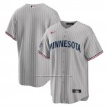 Camiseta Beisbol Hombre Minnesota Twins 2025 All Star Game Segunda Replica Gris