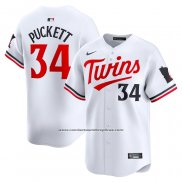 Camiseta Beisbol Hombre Minnesota Twins Kirby Puckett Primera Limited Blanco