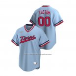 Camiseta Beisbol Hombre Minnesota Twins Personalizada Cooperstown Collection Road Azul