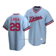 Camiseta Beisbol Hombre Minnesota Twins Rod Carew Cooperstown Collection Road Azul