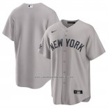 Camiseta Beisbol Hombre New York Yankees 2025 All Star Game Segunda Replica Gris
