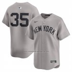 Camiseta Beisbol Hombre New York Yankees Cody Bellinger Segunda Limited Gris1