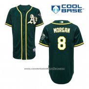 Camiseta Beisbol Hombre Oakland Athletics Joe Morgan 8 Verde Alterno Cool Base