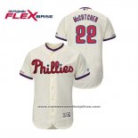 Camiseta Beisbol Hombre Philadelphia Phillies Andrew Mccutchen Flex Base Crema