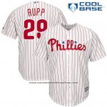 Camiseta Beisbol Hombre Philadelphia Phillies Cameron Rupp Blanco Cool Base