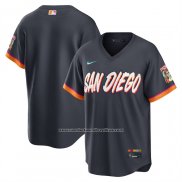 Camiseta Beisbol Hombre San Diego Padres City Connect 2026 Stadium Negro
