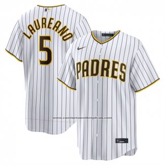 Camiseta Beisbol Hombre San Diego Padres Ramon Laureano Primera Replica Blanco