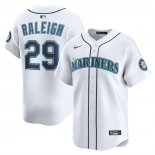 Camiseta Beisbol Hombre Seattle Mariners Cal Raleigh Alterno Limited Blanco