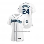 Camiseta Beisbol Hombre Seattle Mariners Ken Griffey Jr. Autentico 2020 Primera Blanco