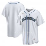 Camiseta Beisbol Hombre Seattle Mariners Primera Cooperstown Collection Blanco