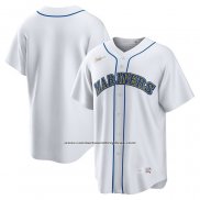 Camiseta Beisbol Hombre Seattle Mariners Primera Cooperstown Collection Blanco
