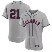 Camiseta Beisbol Hombre St. Louis Cardinals Paul Goldschmidt Fade Autentico Rojo