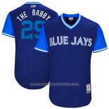 Camiseta Beisbol Hombre Toronto Blue Jays 2017 Little League World Series Devon Travis Azul