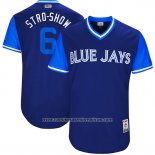 Camiseta Beisbol Hombre Toronto Blue Jays 2017 Little League World Series Marcus Stroman Azul