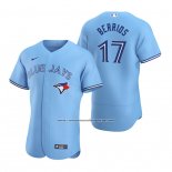 Camiseta Beisbol Hombre Toronto Blue Jays Jose Berrios Autentico Primera Azul