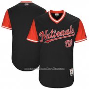 Camiseta Beisbol Hombre Washington Nationals 2017 Little League World Series Azul