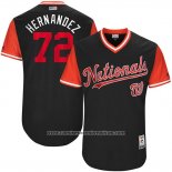 Camiseta Beisbol Hombre Washington Nationals 2017 Little League World Series Enny Romero Azul