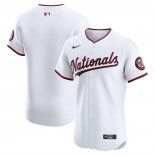 Camiseta Beisbol Hombre Washington Nationals Elite Primera Blanco