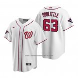Camiseta Beisbol Hombre Washington Nationals Sean Doolittle Replica Blanco
